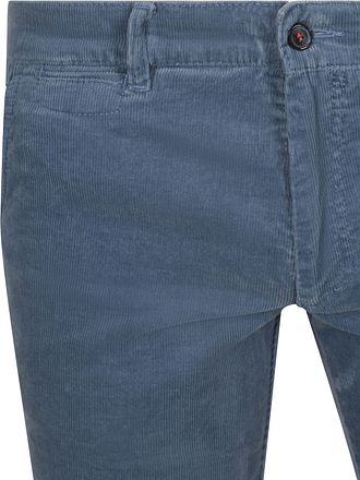 Suitable Chino Plato Corduroy Blue