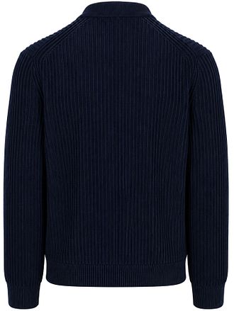 BOSS Aspeno Vest Woolblend Navy