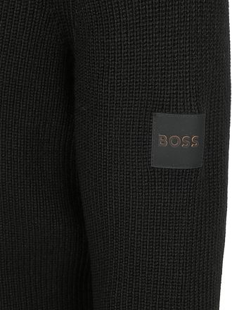 BOSS Kigloo Väst Ullblandning Svart