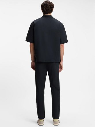 BOSS Lapisy Shirt Seersucker Navy