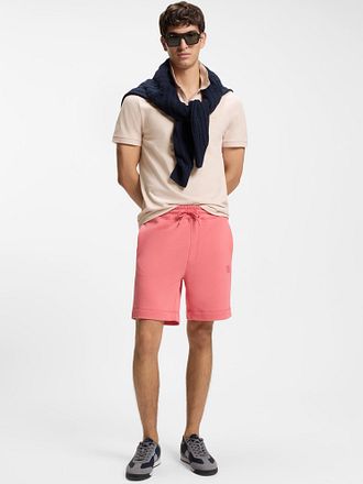 BOSS Passerzip Half Zip Polo Rosa