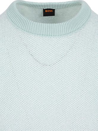 BOSS Strik T-shirt Kantonio Aqua