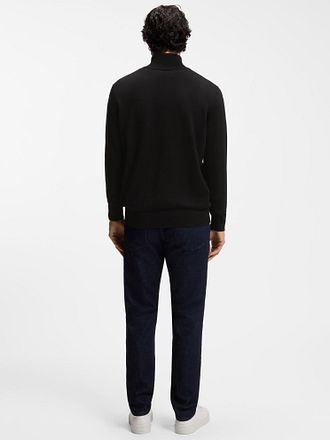 BOSS Kanobix Half Zip Tröja Svart