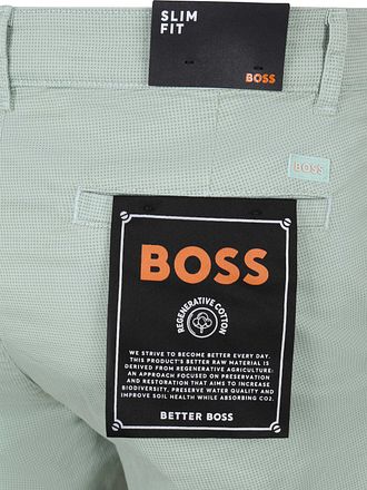 Boss Chino Short Slim Aqua