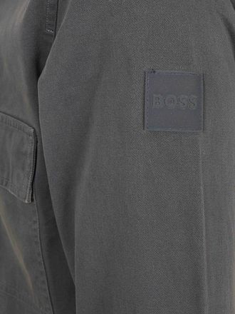 BOSS Skjorta Lorum Mörkblå