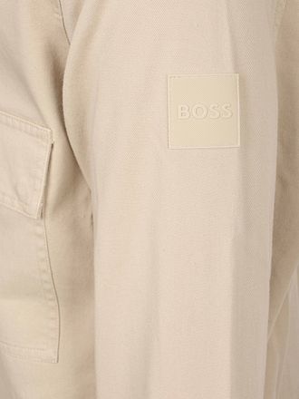 BOSS Skjorta Lorum Beige