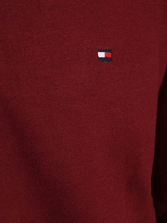 Tommy Hilfiger Sweatshirt Halfzip Burgundy