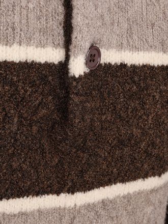 Supply & Co Polo Pullover Woolblend Prescott Tabacco
