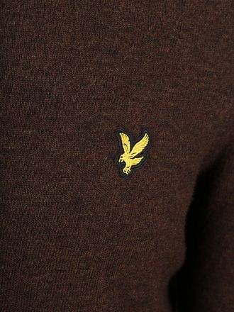 Lyle & Scott Tröja Lammull Brun