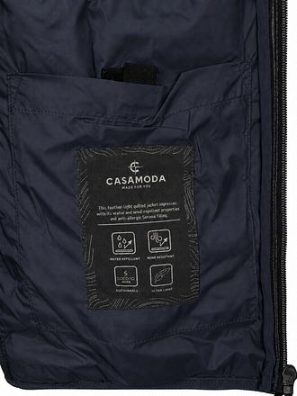 CASAMODA Bodywarmer Hybrid Puffer Navy