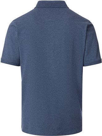 CASAMODA Polo Stretch Melange Navy