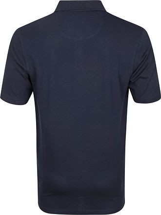 CASAMODA Polo Shirt Stretch Navy