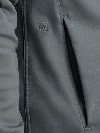 Cast Iron Tech Overshirt med dragkedja Stormy Blue