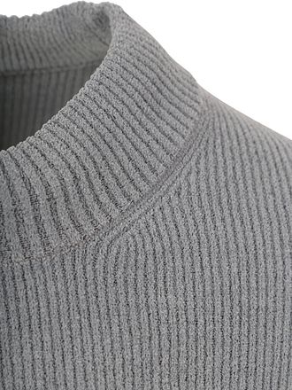Cast Iron Tröja Stickad Storm Blå