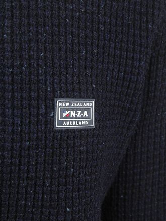 NZA Cardigan Wool Mix Dominick Navy