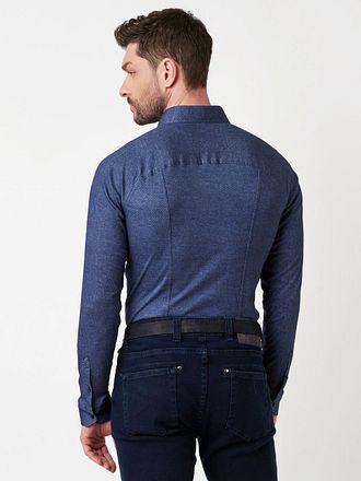 Desoto Skjorte Twill Indigo