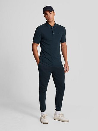 Lyle and Scott Tonal Eagle Polo Navy