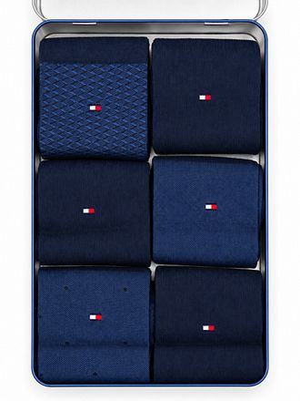 Tommy Hilfiger Giftbox 6er-Pack Navy
