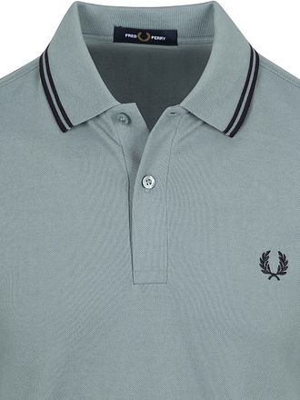 Fred Perry Piqué Polo Twin Tipped M3600 Blå Z56