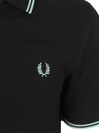 Fred Perry Polo Twin Tipped M3600 Noir