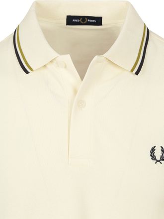 Fred Perry Polo Twin Tipped M3600 Ecru 46A