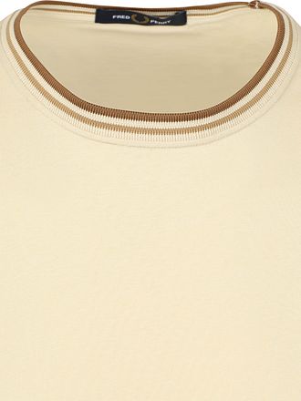 Fred Perry Twin Tipped T-shirt Beige Z53