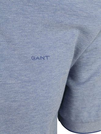 Gant 2Tone Piqué Poloshirt Blau