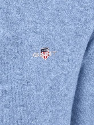 Gant Pullover Laine D'Agneau Horizon Blue