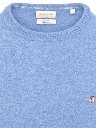 Gant Tröja Lammull Horizon Blue
