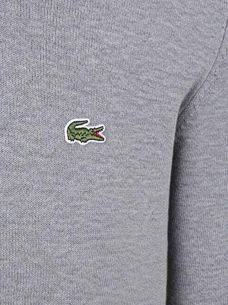Lacoste Genser Zipper Grå