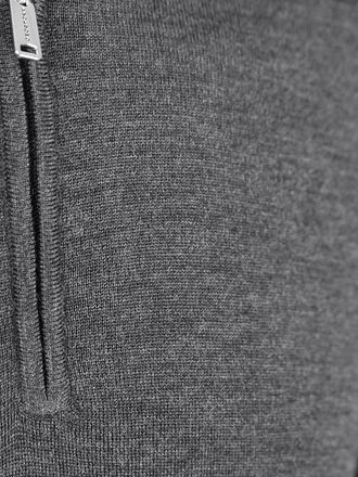 Profuomo Half Zip Genser Merinoull Grå