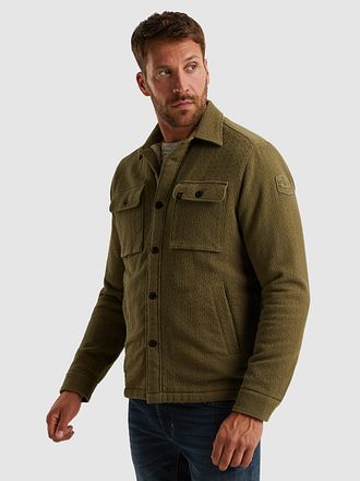 PME Legend Overshirt Bold Waffle Dusky Green
