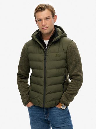 Superdry Hooded Storm Jack Olive