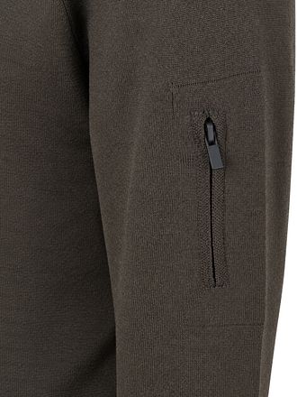 Suitable Race Half Zip Jumper Moss green