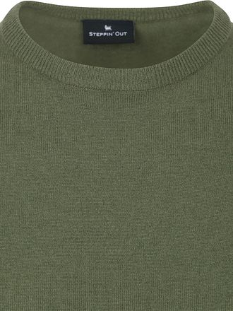 Steppin' Out Pullover Merino Wool Green