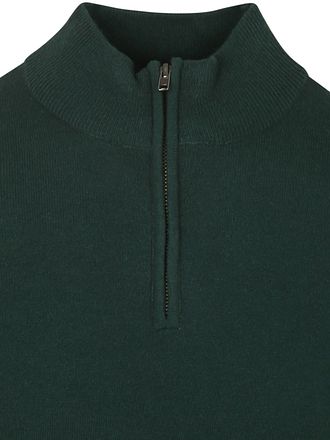 Steppin' Out Half Zip Pullover Merino Wool Caccia Green