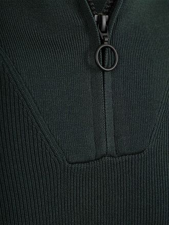 Suitable Half Zip Pullover Tias Cooldry Knit Moss Green