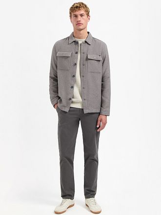 No Excess Overshirt Bouclé Grey