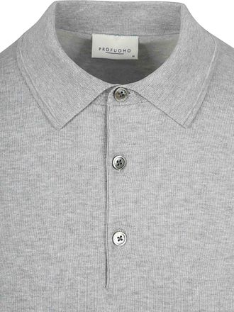 Profuomo Polo Maille Gris