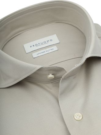 Profuomo Japanskt Stickad Skjorta Ljusgrön