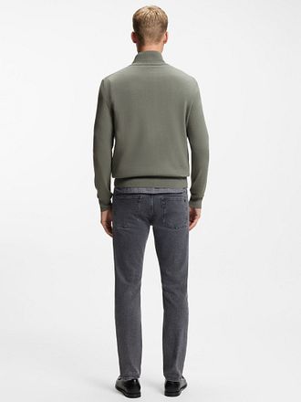 BOSS Kanobix Halv Zip Tröja Grön