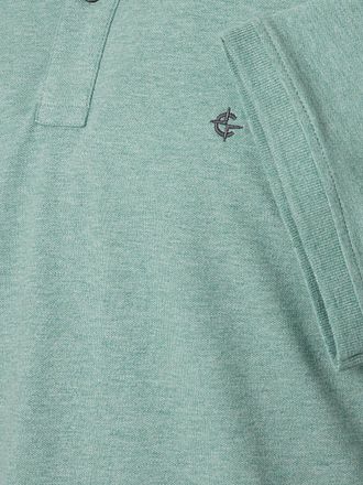 CASAMODA Poloshirt Stretch Melange Grün