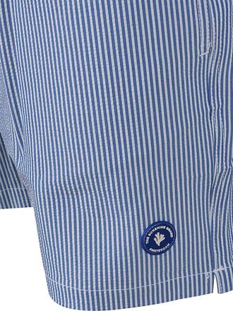 Shiwi Badeshorts Pete Seersucker Blue Stripe