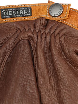 Hestra Hansker Ull Tricot Skinn Marineblå