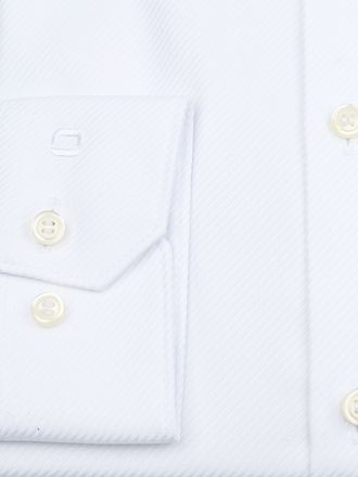 OLYMP No'6 six Skjorte Slim Fit Hvid