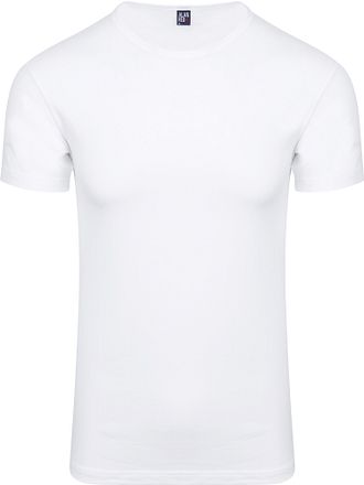 Alan Red Ottawa T-skjorte Stretch Hvit (2-pakning)