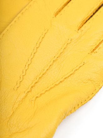 Hestra Gants Matthew Jaune En Cuir