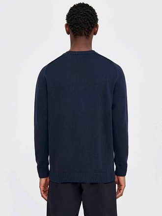 KnowledgeCotton Apparel Genser Marineblå
