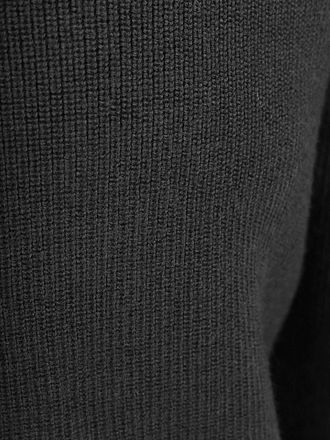 KnowledgeCotton Apparel Half Zip Pullover Merino Antracit