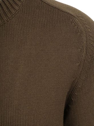 KnowledgeCotton Apparel Pullover Olive